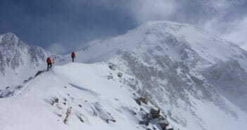 Intensity Monitoring during Training Two mountaineers ascend the West Buttress route on Denali at approximately 16,600’. Credit: Steve House