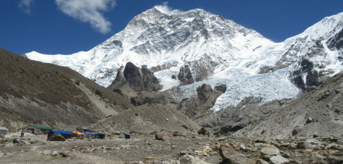 Stuss Leeds summits Makalu (8,485 meters) Stuss Leads from Colorado climbs Makalu