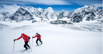 Professional Alpinist David Goettler Gets Strong with Uphill Athlete Alpinist David Goettler Uses the Help of a Coach to Push His Limits. Photo by: Dan Patitucci.