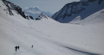 DIY SkiMo Core Strength Skiers attempting a FKT in Austria's Hohe Tauren National Park