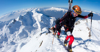 Uphill Athlete 16 Week Advanced SkiMo Training Plan with Bonus Mid Season Example Weeks Es Tresidder on the final ascent of the Grand Mont, 2700m, in the 4-day Pierra Menta Ski Mountaineering race, Beaufortain, France. March 2010. Photo by John Norris.