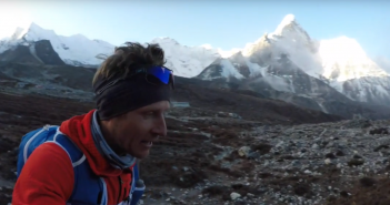 Running in the Khumbu to Acclimatize 3 col run khumbu