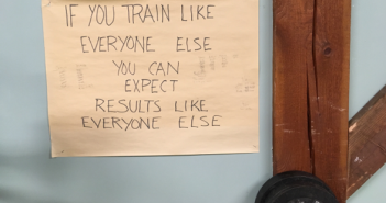 Training Outside the Box training outside the box