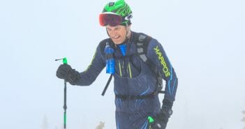 Powering Through at the Power of Four Ski Mountaineering Race skimo training, Grand Traverse